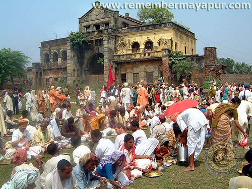 2002 party tour photos spiritual prasad outing mayapur parikrama