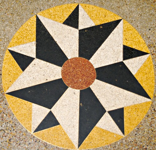 Lion d'Or, Terrazzo Floor | Sandra Cohen-Rose and Colin Rose | Flickr