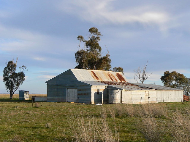 Farm shed, southern Riverina, NSW