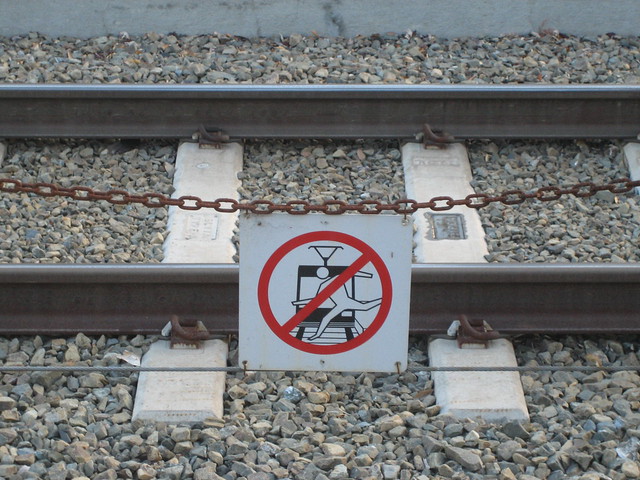 Don't Play Chicken with Trains