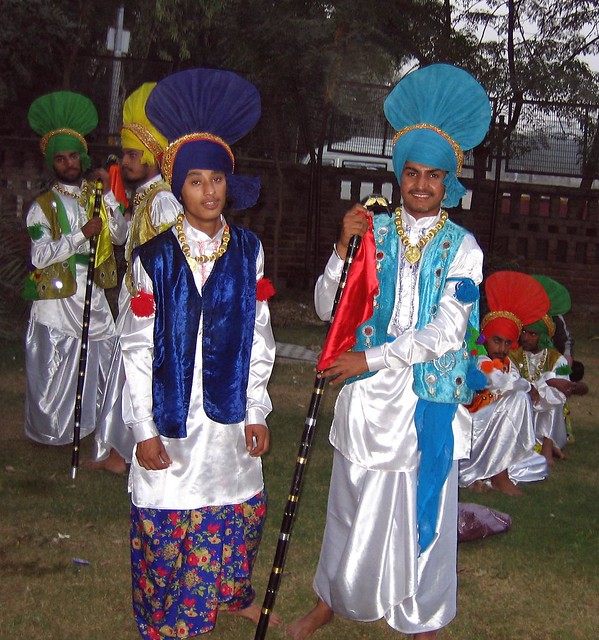 Punjabi Bhangra Dancers