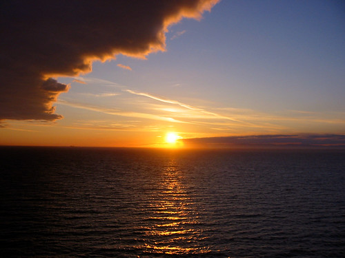 sunset water clouds washington olympicpeninsula straitofjuandefuca cloudbank