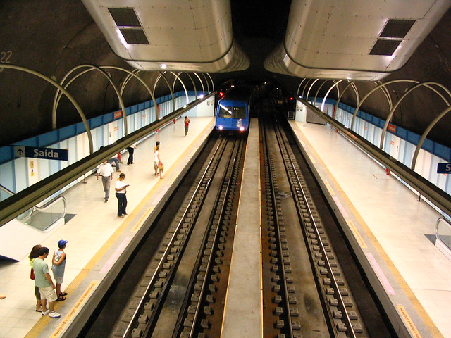 Subway Rio de Janeiro -  Metro - Subway - Rio de Janeiro - Brazil  #RioDeJaneiro #Brasil #Rio450anos #BRAZIL #Rio2016 #Rio450