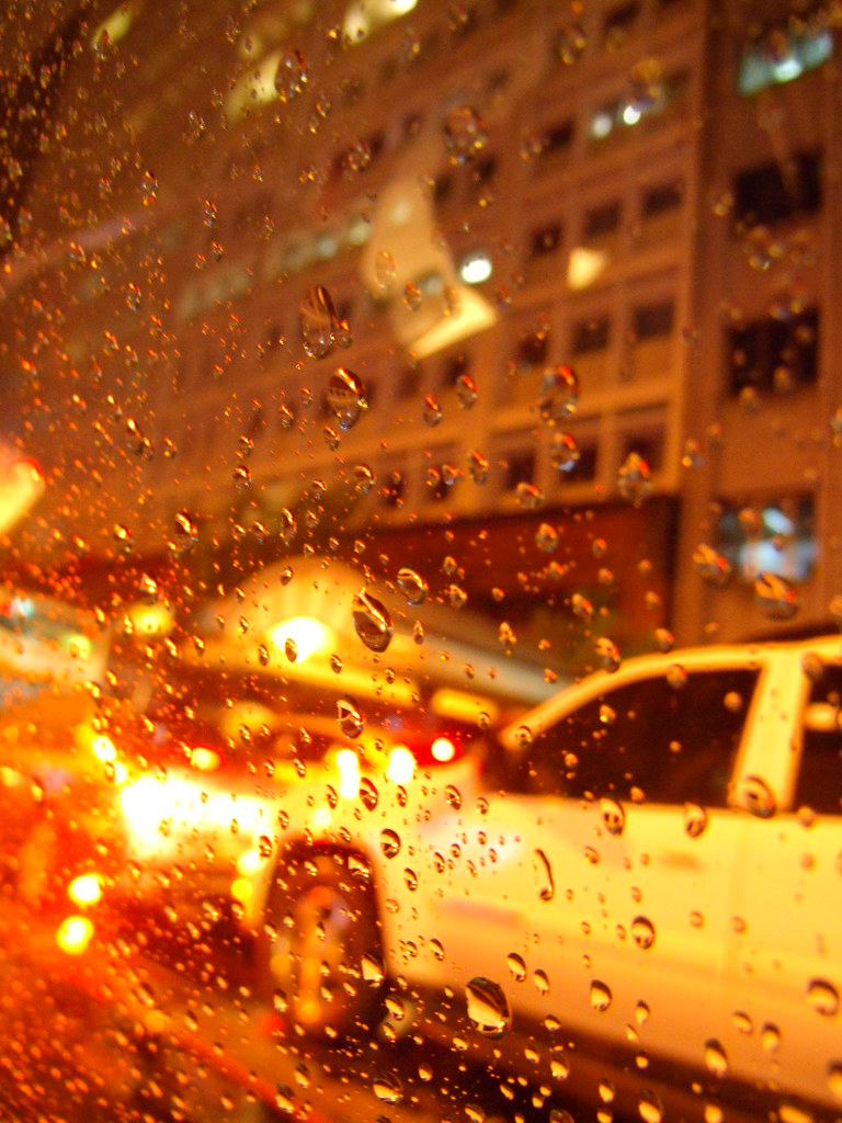 Front Window Car Raining Rain Car Window