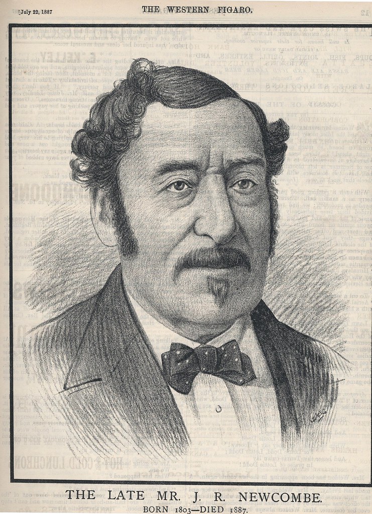 T R. Newcomb Portrait of Mr J.R. Newcombe | Portrait of J.R. Newcombe in … | Flickr