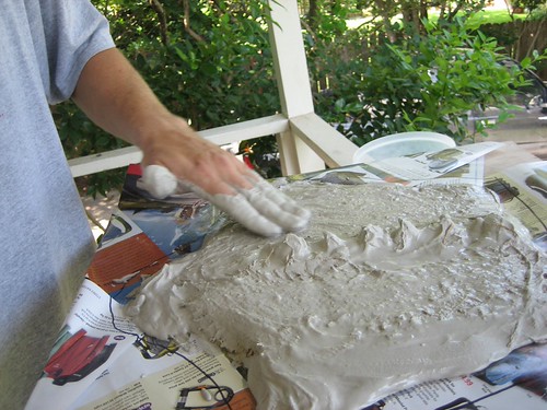 Plastering the forearm | by BudCrud