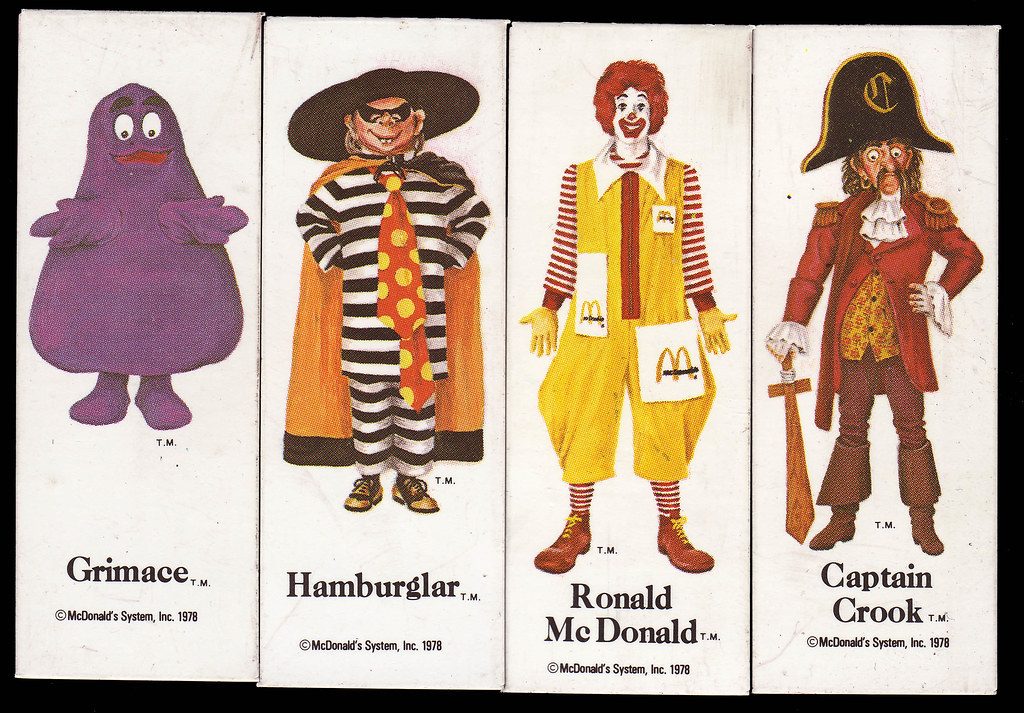 vintage, mcdonalds, 1970s, mcdonaldland.