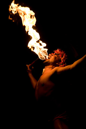 Fire dancer by Mister Tim