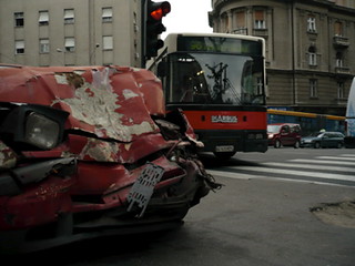 Crash Car in Belgrade