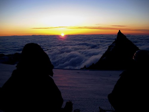 sunrise on summit day • above the clouds | by slopjop