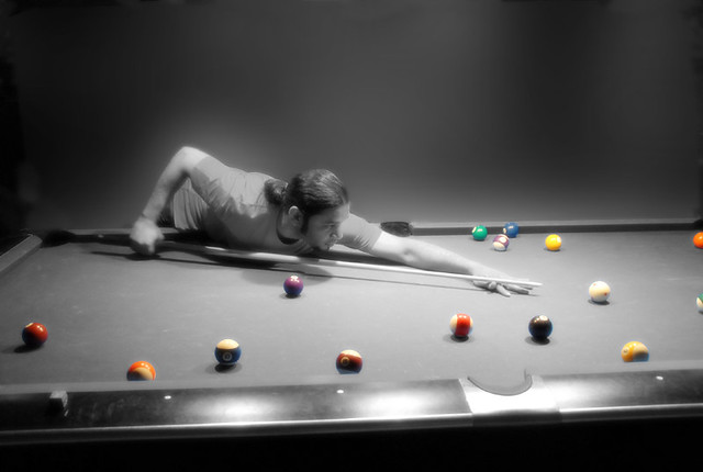 pool player color