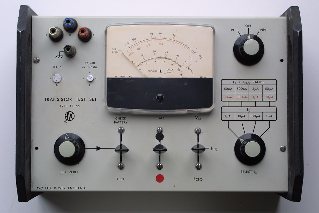 AVO Transistor Test Set TT166 | John Honniball | Flickr