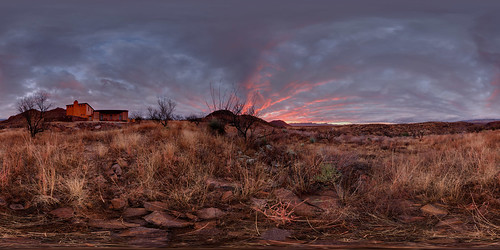 sunset arizona landscape desert canon5d ptgui equirectangular canon15mm nodalninja3 garretveley