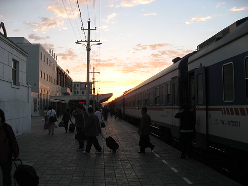 china train xinjiang 新疆 y2007