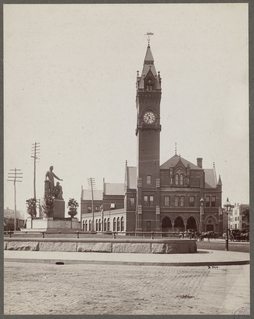 Boston and Providence Railroad Terminal, Park Square