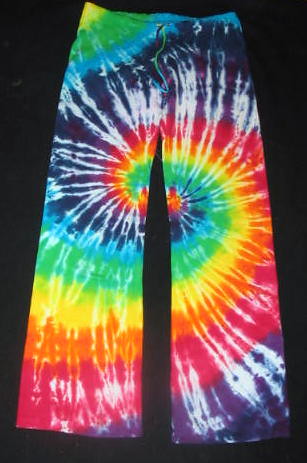 Tie Dye Rainbow Yoga Pants | Fun colors and very comfy. | Flickr