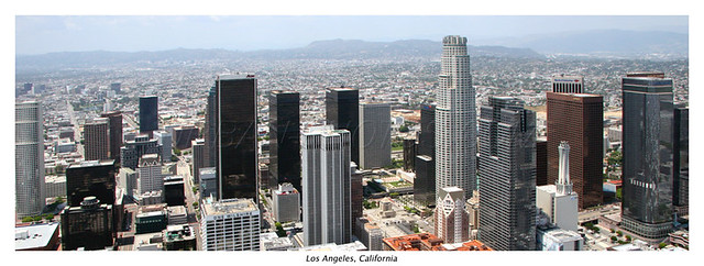 Los Angeles Skyline Panoramic