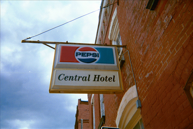 Central Hotel and Pepsi Bath, NY 2007