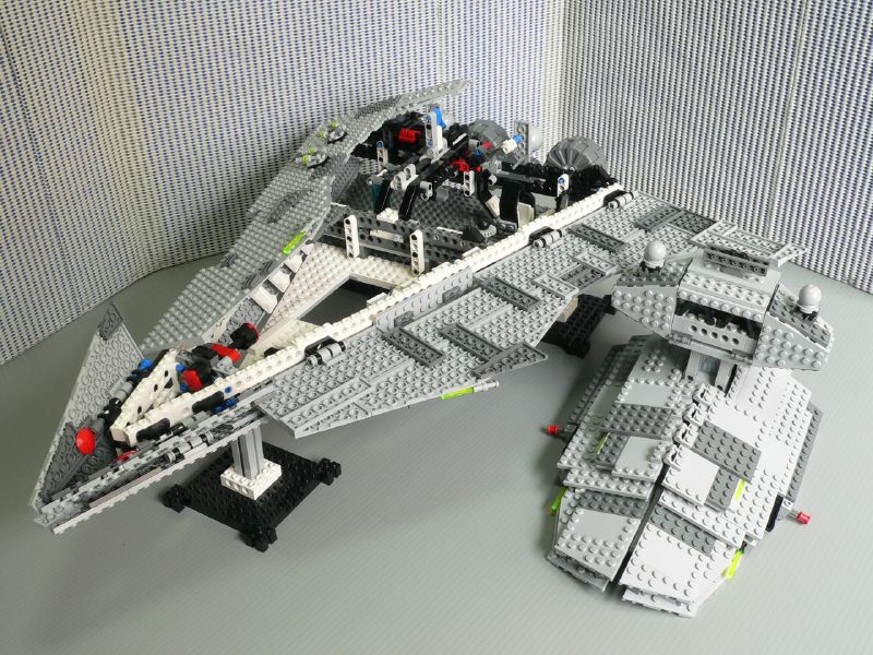 Erkende For en dagstur plasticitet SW Lego 6211 Imperial Star Destroyer 37 | Hamid | Flickr