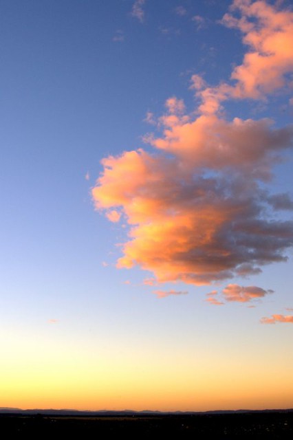 Evening cloud