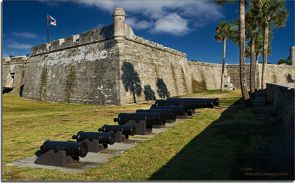 Castillo de San Marcos,San Agustin Bastion by JMW Natures Images