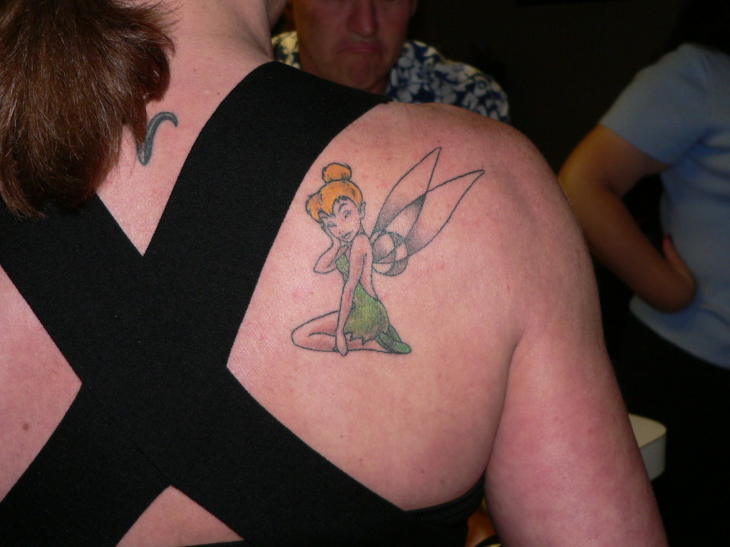 Wendy's Tinkerbell Tattoo.