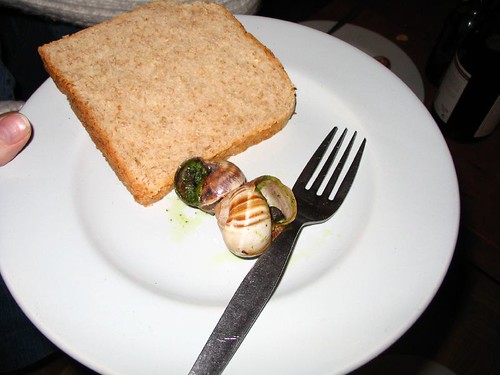 my birthday dinner | the first time I tasted snails. | domousov | Flickr