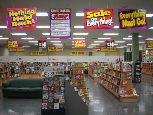 Route 50 Farifax Tower Records: Book Section | by Charles P. Everitt