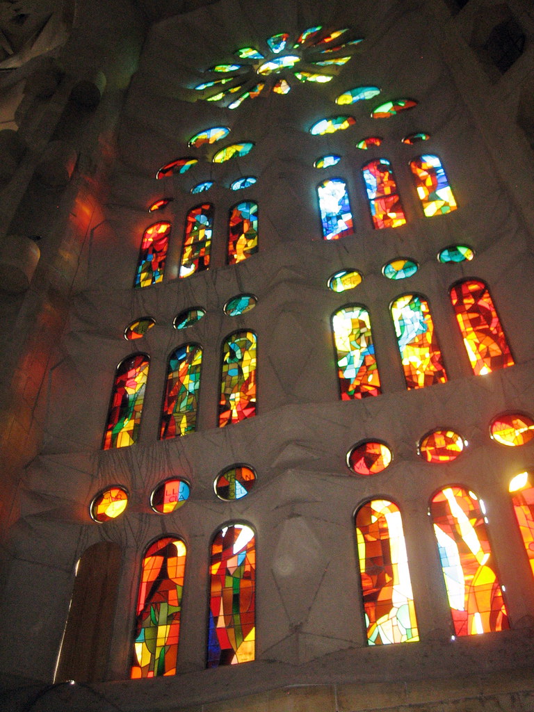 Window, Sagrada Familia | The Sagrada Familia is a cathedral… | Flickr