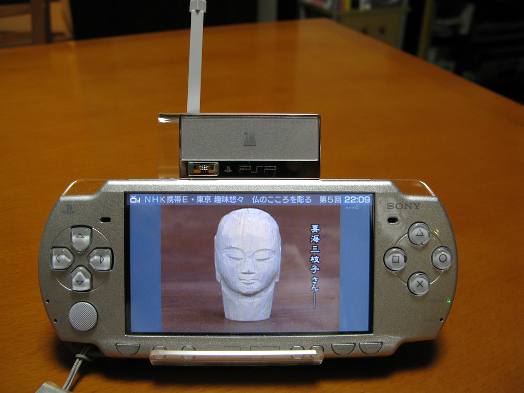 Korrupt ros matrix Sony PSP 2000 + One Segment Digital TV Tuner | 結構楽しめます。 | digitalbear |  Flickr
