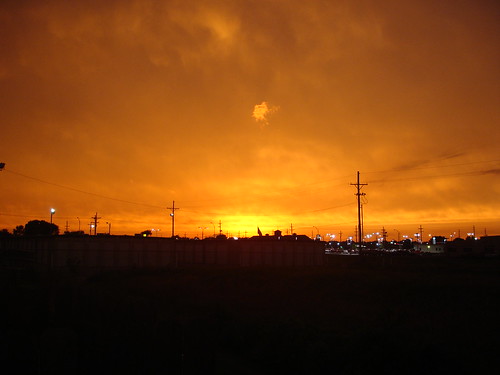 sunset sky clouds landscape kansas hutchinson