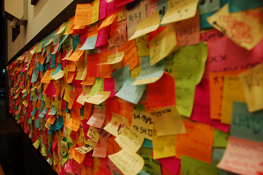 Post-it® notes | See where this picture was taken. [?] | riNux | Flickr