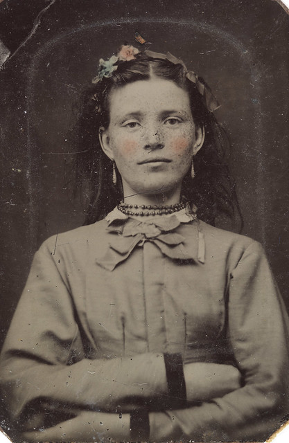 Portrait of a young woman, ca. 1856-1900.