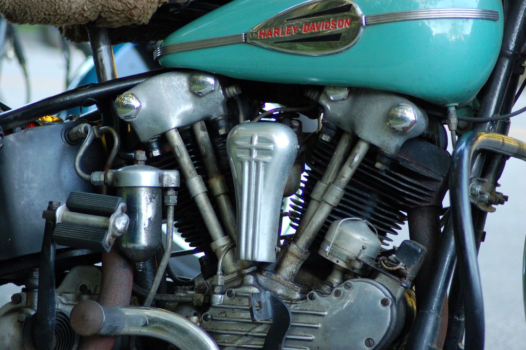 Old Harley motor