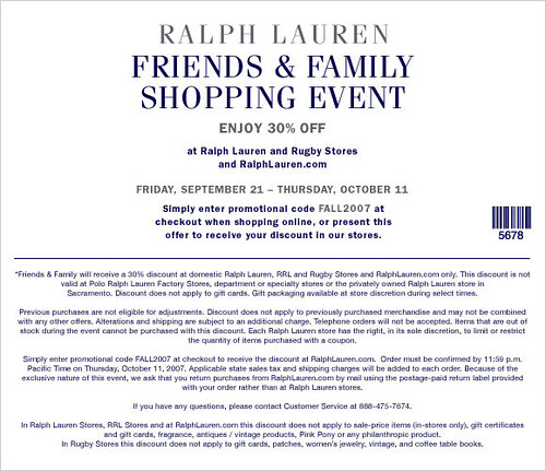 polo factory outlet coupons