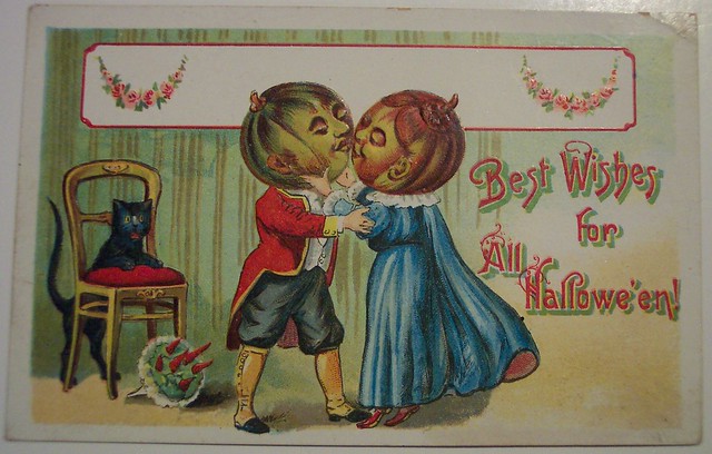 Vintage Halloween Postcard Gottschalk, Dreyfuss & Davis