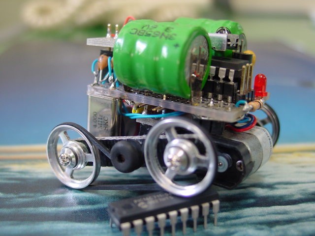Micro Electronic robots