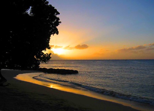 ocean travel sunset sea vacation sky beautiful silhouette geotagged top20sunrisesunset barbados caribbean westindies bluelist flickrific johndalkin heavensgatejohn geolat13205187 geolon59632416