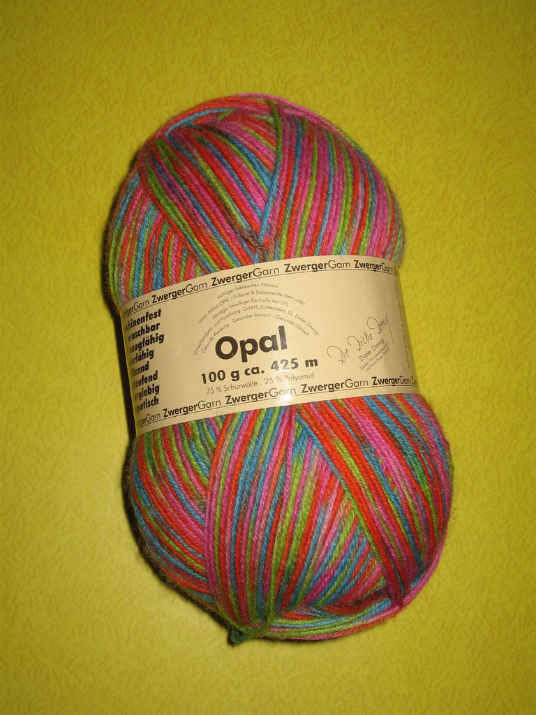 Opal 'Neon' | 100g., 425m., Opal 'Neon' sock yarn. Purchased… | Flickr