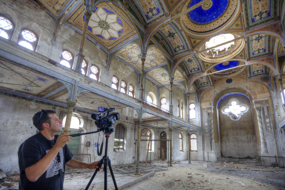 Geppe at work | Abandoned Jewish synagogue in Vrbové | jan dudas ...