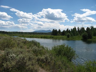 Oxbow Bend Turnout, Snake River, Grand Teton National Park, Wyoming