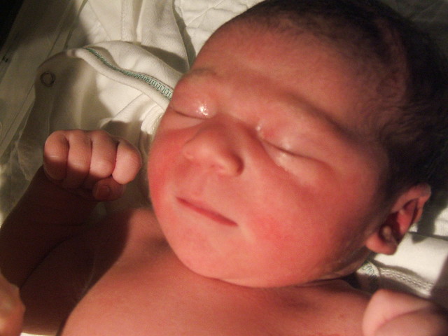 Miles - just born