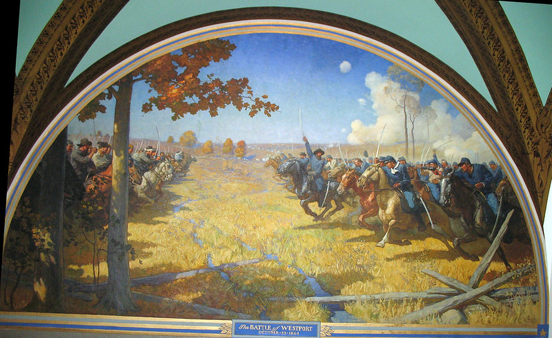 Battle of Westport in Missouri State Capitol