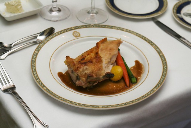 Club 33 Roasted Chicken entree