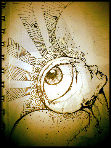 eye look up to the skies | by psychonautfromatlantis