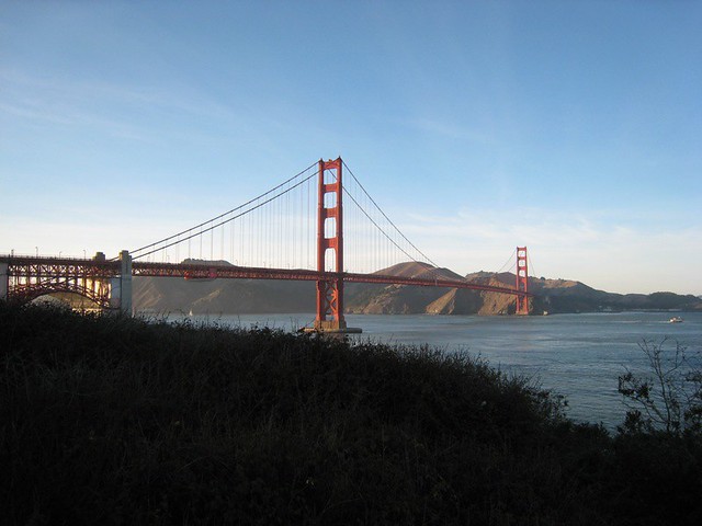 GGB, Rock, and Bay from the Presidio