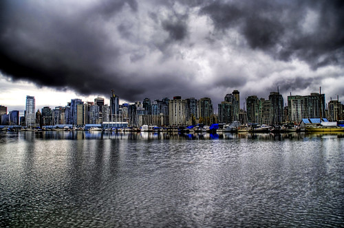 Evil Clouds Over Vancouver by Trey Ratcliff