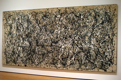 NYC - MoMA: Jackson Pollock's One: Number 31, 1950