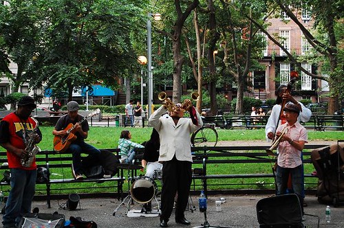 Jazz Live in Washington Square Park