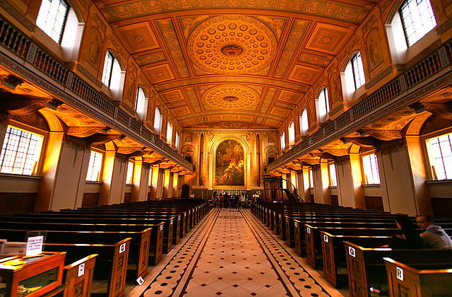 Chapel - Royal Naval College - Greenwich London